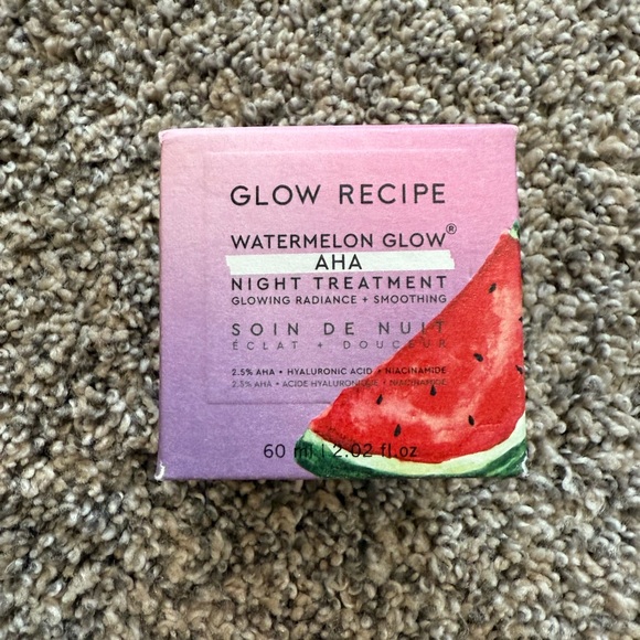 NEW Glow Recipe watermelon glow AHA night treatment - Picture 2 of 5